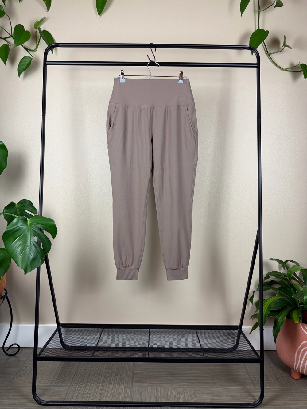 Nike Taupe Track Joggers